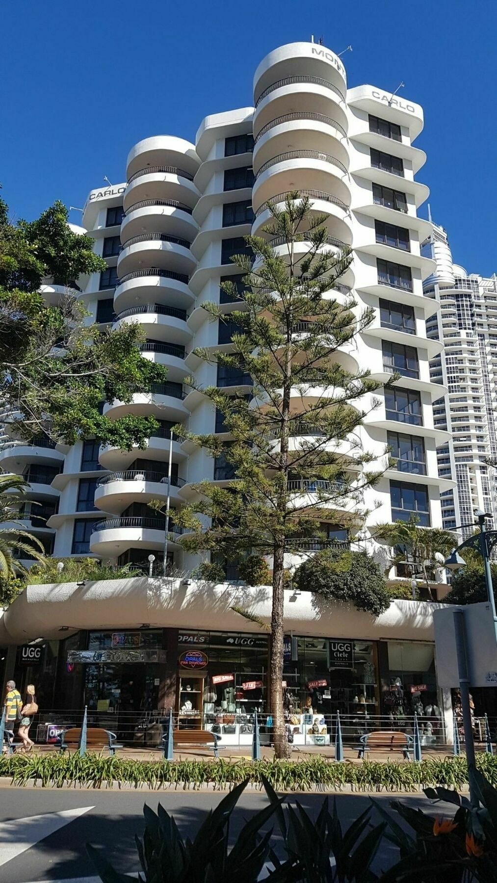 Monte Carlo Leilighet Surfers Paradise Eksteriør bilde